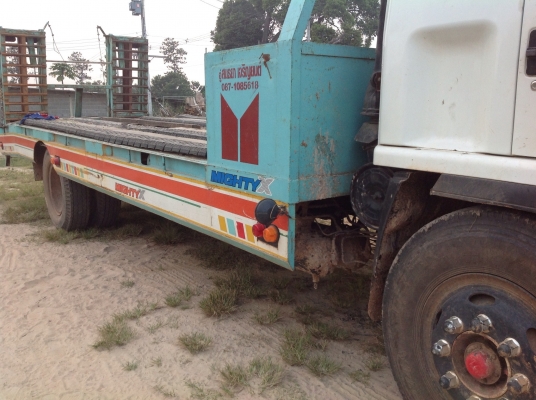 ขายด่วนเทลเลอร์บรรทุกรถเกี่ยวข้าวหรือแมคโคร 6BG1 เครื่อง 175 แรง พวงมาลัยพาวเวอร์ เบรคทิฟฟี่ ขายด่วนเทลเลอร์บรรทุกรถเกี่ยวข้าวหรือแมคโคร 6BG1 เครื่อง 175 แรง พวงมาลัยพาวเวอร์ เบรคทิฟฟี่