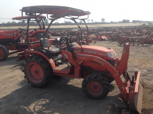 KUBOTA B2420 ใบมีดดันดินหน้า ชั่วโมงน้อยสุดๆ
