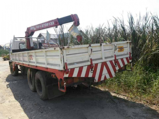 10ล้อเพลาเดียวติดเครน