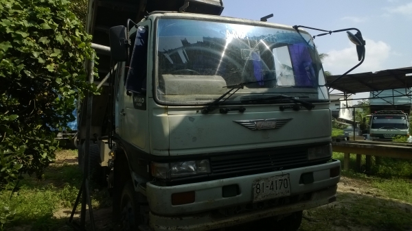 10ล้อดั้ม HINO FM3M NLD ขายตามสภาพ...ฝาสูบร้าว (เครื่องEP100) 260แรง....