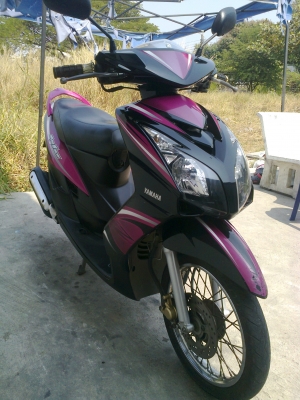 ขาย Yamaha mio ปี53 สีม่วง-ดำ