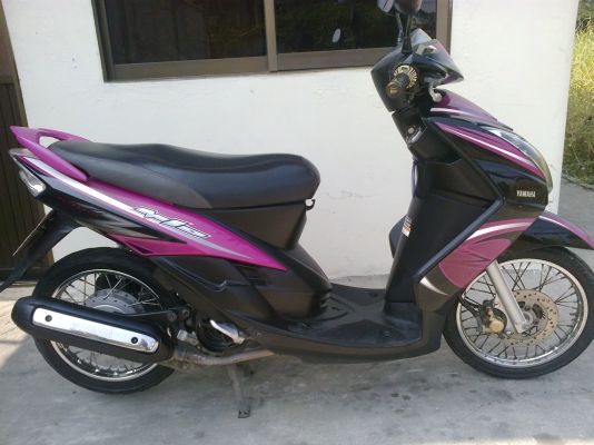 ขาย Yamaha mio ปี53 สีม่วง-ดำ