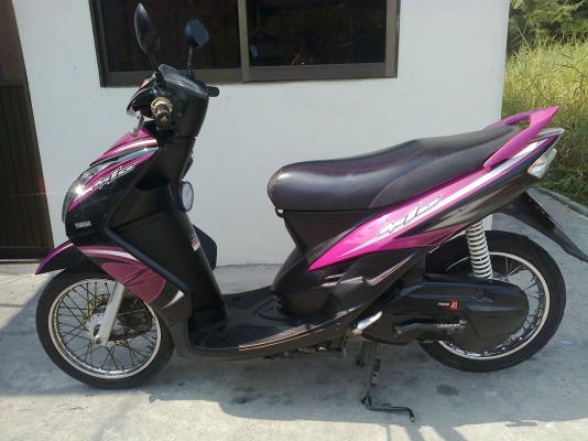 ขาย Yamaha mio ปี53 สีม่วง-ดำ