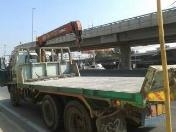 ขายรถบรรทุกสิบล้อ Isuzu rocky เครื่อง 175 แรง 2 เพลา เครนยูนิต 3.5 ตัน 4 ปลอก ท้องเหลี่ยม