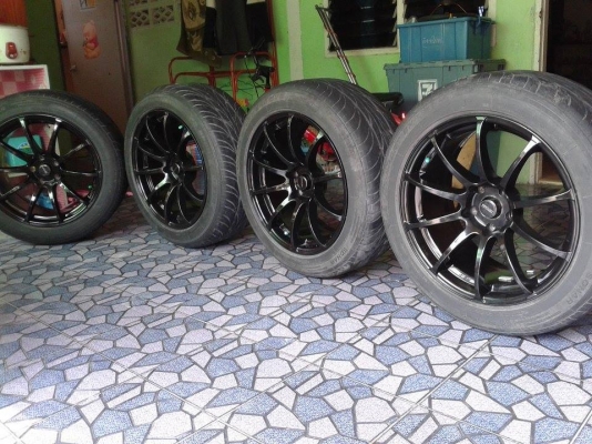 ขาย ล้อ ขอบ 18 สวยๆ ยางเหลือ อีกเยอะ คับ ไม่เคยซ้อม พร้อม อาแด็บเตอร์ 15000