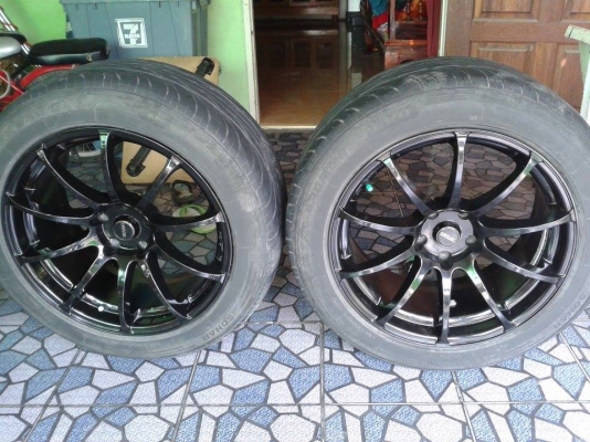 ขาย ล้อ ขอบ 18 สวยๆ ยางเหลือ อีกเยอะ คับ ไม่เคยซ้อม พร้อม อาแด็บเตอร์ 15000