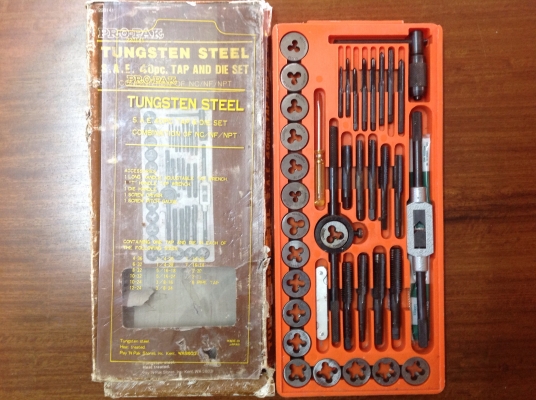 ขายอุปกรณ์ต๊าปเกลียวนิ้ว 40 ชิ้น