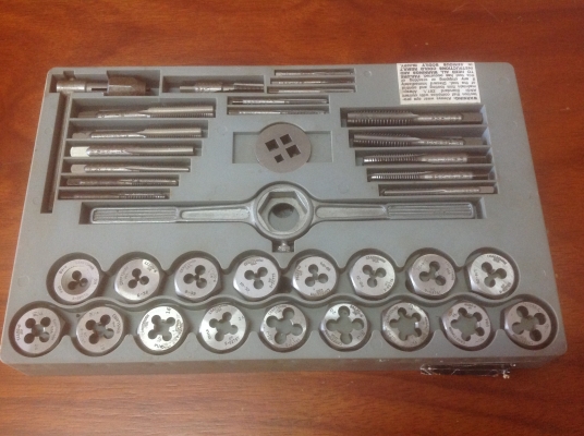 ขายชุดต๊าปเกลียวนิ้ว Vintage Craftsman 38 ชิ้น