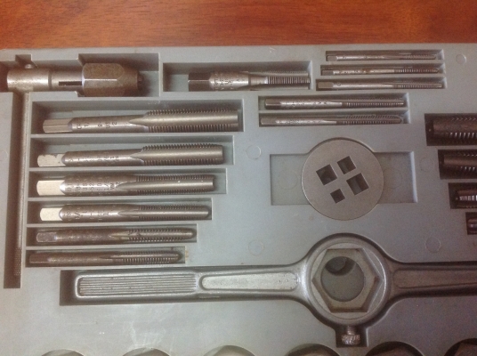 ขายชุดต๊าปเกลียวนิ้ว Vintage Craftsman 38 ชิ้น