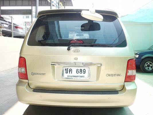 ปี 2007 KIA CARNIVAL 2.4 CEO II (ตัว TOP) เกียร์ออโต้ สีบรอนซ์ทอง ปี 2007 KIA CARNIVAL 2.4 CEO II (ตัว TOP) เกียร์ออโต้ สีบรอนซ์ทอง
