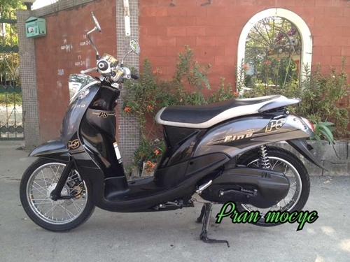 ขายyamaha finoสีเทาดำ ปี2013