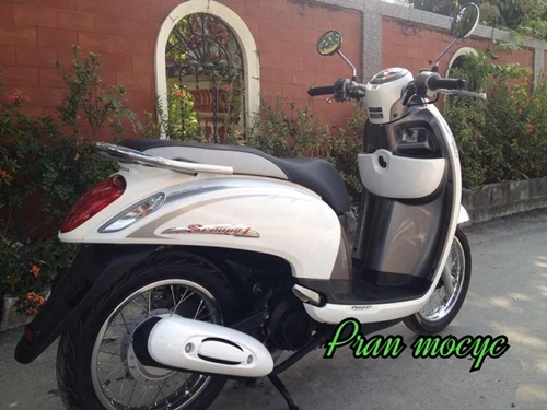 ขาย Honda scoopy-iสีขาวเทา ปี2013 ขาย Honda scoopy-iสีขาวเทา ปี2013
