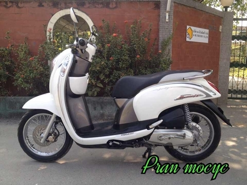 ขาย Honda scoopy-iสีขาวเทา ปี2013 ขาย Honda scoopy-iสีขาวเทา ปี2013