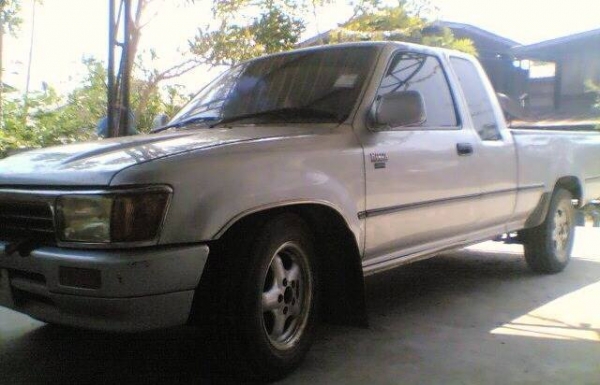 ***ขายแล้วครับขอบคุณ Truck2hand ขายกระบะแค็ปราคาเบาๆ TOYOTA ไมตี้เอ็กซ์ 2.5โป่งหน้า-หลัง ตาเต็ม แท้ ปี40/97 เครื่่องเดิมเกียร์เดิม แน่นแรงดี ช่วงล่างดีคัสซีสวยเดิม กระบะดีไม่ผุมีพื้นปูกระบะ หัวเก๋งสวยไม่ผุ ภายในดีคอนโซลครบ แอร์ พ.พาวเวอร์ ล้อแม็ก ยางดี4เส