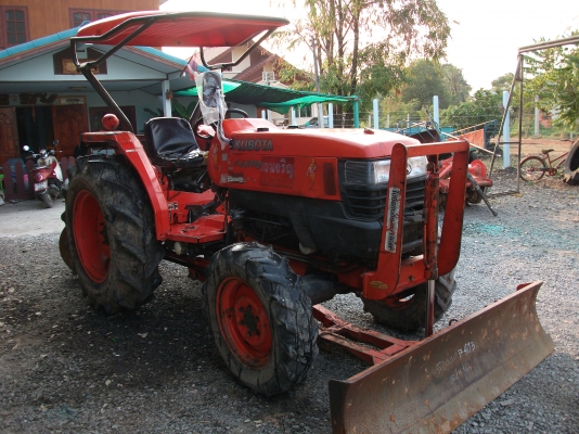 มาแล้วครับน้องใหม่..L4508 พร้อมใบดันหน้า + ผานพรวน 6*22