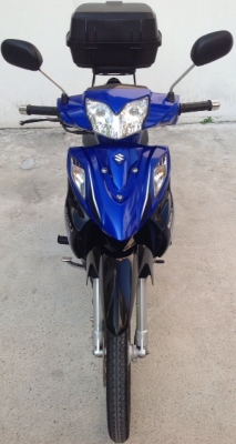 ขาย Suzuki Shogun 125FI สีน้ำเงิน ปี 2012 สภาพสวยมากครับ