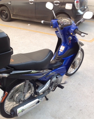 ขาย Suzuki Shogun 125FI สีน้ำเงิน ปี 2012 สภาพสวยมากครับ