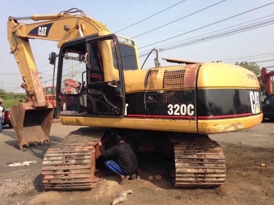 ขายด่วน!!!CAT 320C เอกสารเล่มทะเบียน ไฟฟ้าครบ รถสวยพร้อมใช้งานค่ะ