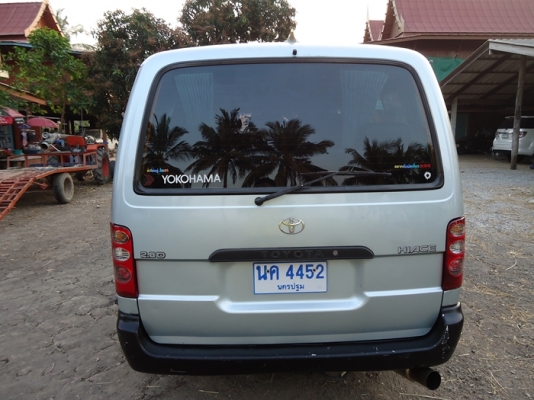 รถตู้ Toyota hiace ขับดี ใช้น้อย เครื่องดี สีสวย บางๆ ทั้งคัน ประหยัด เอกสารพร้อมโอ รถตู้ Toyota hiace ขับดี ใช้น้อย เครื่องดี สีสวย บางๆ ทั้งคัน ประหยัด เอกสารพร้อมโอ