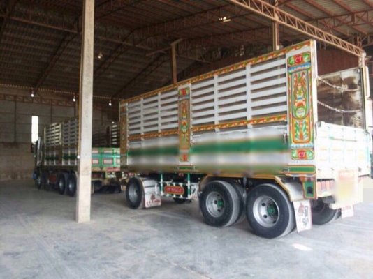 รถอีซูซุ 12 ล้อ ( ไม่ดั้ม ) 360 แรงม้า. ปี 53 ( ขายแม่ , ลูก ). ( มีขาย 2 พ่วง ) สนใจติดต่อ 081 - 6079515