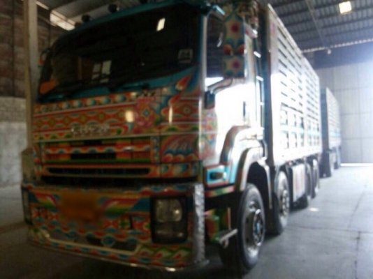 รถอีซูซุ 12 ล้อ ( ไม่ดั้ม ) 360 แรงม้า. ปี 53 ( ขายแม่ , ลูก ). ( มีขาย 2 พ่วง ) สนใจติดต่อ 081 - 6079515