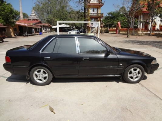 1992 TOYOTA เครื่อง 3s 2000 cc โฉม หน้ายักษ์-หน้ายิ้ม   เครื่องดี ช่วงล่างดี  สีดำ เกียร์ออโต้ แก๊สLPG ลงเล่มแล้ว