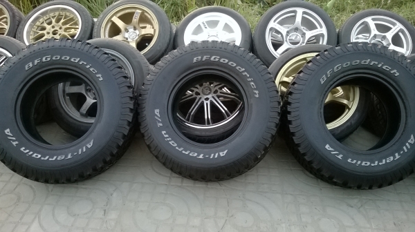 ขายยางBF 265 75 16 ชุดละ9500