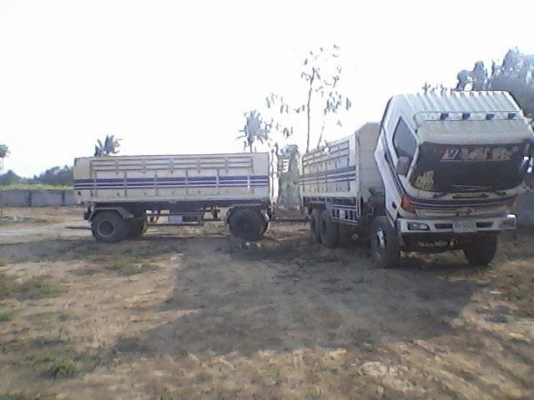 ขายรถสิบล้อ HIno MEGA FM 260 แรงพ่วงแม่ลูก 2คานดั้มเนียม อู่เสรีชัย เอกสารพร้อมโอน