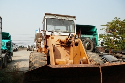 รถตักล้อยาง KOMATSU 530-1 เก่านอกซื้อมาใช้งานเดียว 6240ช.ม
