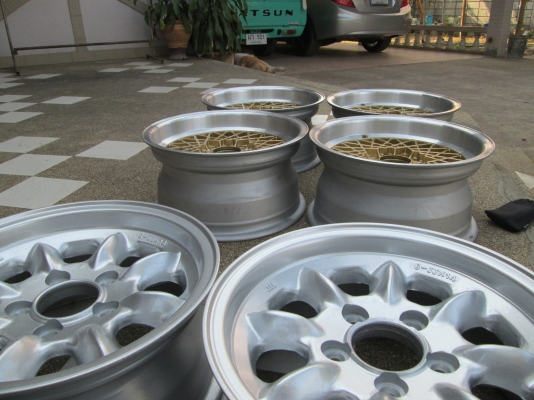 ขายล้อกล้วย,รังผึ้ง ขอบ14 5รู 6500 (ลดราคา) ขายล้อกล้วย,รังผึ้ง ขอบ14 5รู 6500 (ลดราคา)