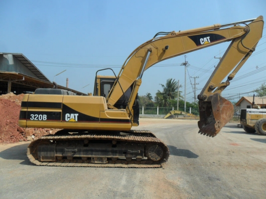 Catterpillar 320B ไฟฟ้าครบ,เอกสารพร้อม,ช่วงล่างเต็ม,พร้อมใช้