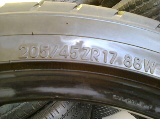 205-45-17 ปลาย09 1คู่