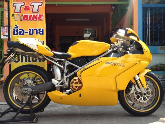 ต้ำพระราม2มาใหม่ DUCATI 749S สเปคUSA วิ่งมา15xxxโล ทะเบียนตรงรุ่น749โอนนอกครับภาษี2557