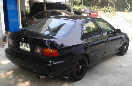 ด่วน..CIVICเครื่องV-TECHเกียร์M/Tน้ำมัน+LPGแม็กLENSO15"แอร์หนาวภาษีเต็มชุดโอนพร้อม(พร้อมขับส่ง)