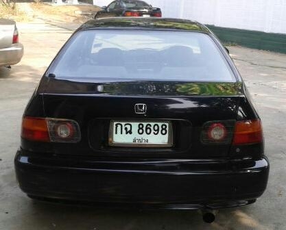 ด่วน..CIVICเครื่องV-TECHเกียร์M/Tน้ำมัน+LPGแม็กLENSO15"แอร์หนาวภาษีเต็มชุดโอนพร้อม(พร้อมขับส่ง)