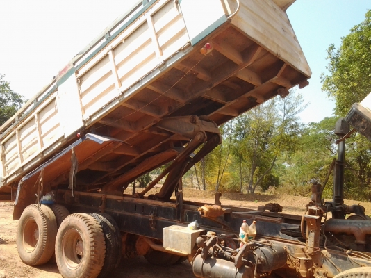 MITSUBISHI   MTDเครื่อง6D16ดั้ม10ล้อ2เพลาดั้มโคราช