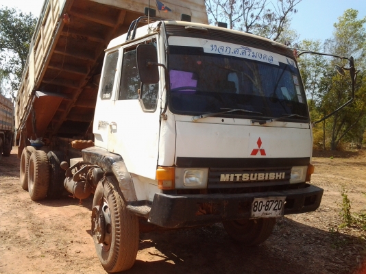 MITSUBISHI   MTDเครื่อง6D16ดั้ม10ล้อ2เพลาดั้มโคราช