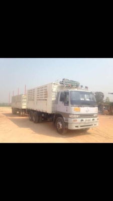 HINO 2 K 260 แรง ปี 44  แม่ ลูก ไม่ดั้มพ์