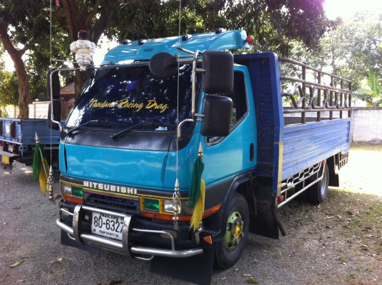 ขาย มิสซู แคนเตอร์ 4D32 110 แรง กระบะสแตนเลส ยาว 4.50 ม.