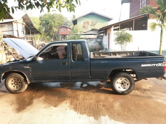 **99,000 บ.ต่อรอง**ขายกระบะแค็ปเดิมบางTOYOTA ไมตี้เอ็กซ์ 2.5ปี34/91 เครื่องเดิมๆเกียร์เดิม เครื่องแน่น แห้งดี ช่วงล่างคัสซีสวยเดิมไม่ผุ ไม่ปะไม่ดาม กระบะดีมีพื้นปูกระบะ ล้อแม็กยางสวย4เส้น หัวเก๋งสวยไม่ผุ หน้า-หลังเดิมไม่เคยชนหนัก ภายในดี คอนโซลครบ แอร์เย