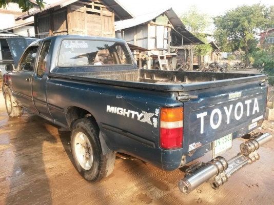 **99,000 บ.ต่อรอง**ขายกระบะแค็ปเดิมบางTOYOTA ไมตี้เอ็กซ์ 2.5ปี34/91 เครื่องเดิมๆเกียร์เดิม เครื่องแน่น แห้งดี ช่วงล่างคัสซีสวยเดิมไม่ผุ ไม่ปะไม่ดาม กระบะดีมีพื้นปูกระบะ ล้อแม็กยางสวย4เส้น หัวเก๋งสวยไม่ผุ หน้า-หลังเดิมไม่เคยชนหนัก ภายในดี คอนโซลครบ แอร์เย