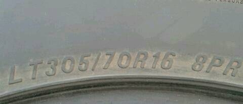 ขายยาง Mud 305/70R16