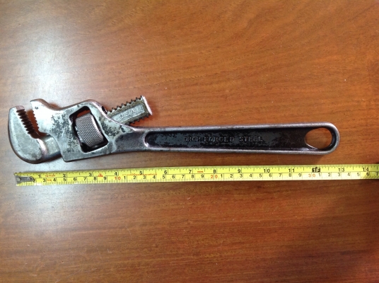 ขายประแจขันท่อ 14" Vintage