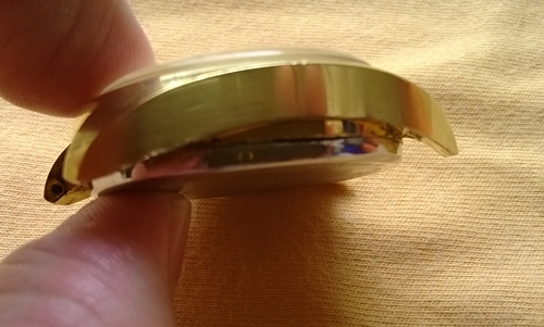 Croton Quatrz+electronic ตัวเรือนสีทองสภาพดีพอใช้ Croton Quatrz+electronic ตัวเรือนสีทองสภาพดีพอใช้