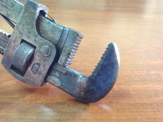 ขายประแจขันท่อ 18" Vintage