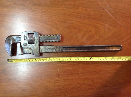 ขายประแจขันท่อ 18" Vintage