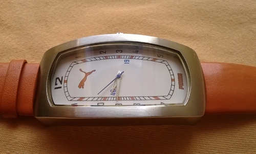 PUMA tm100  japan movt เรือน stainless