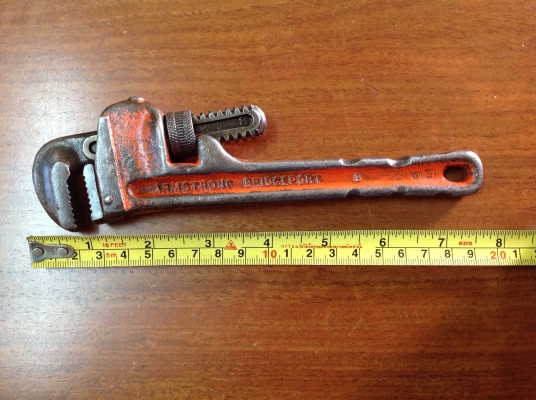 ขายประแจขันท่อ 8" Vintage