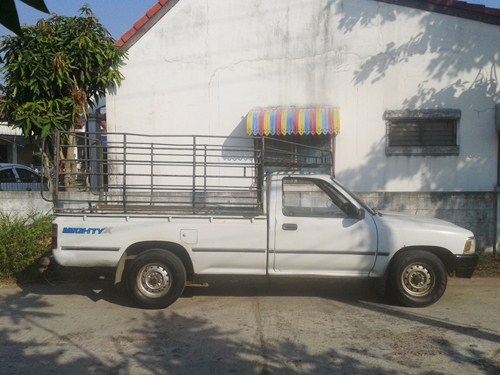 !!!!!!! ขายรถบ้าน กระบะโตโยต้าไมตี้เอ็ก ตอนเดียว เครื่องดีมากแน่นๆ พร้อมคอกเหล็ก