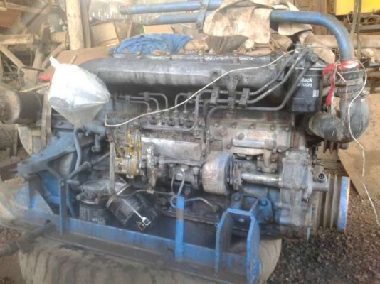 ขายเครื่อง Isuzu 6BG1 - 175 แรง ปั๊มคอยาว ใส่ปั๊มลมได้ ไม่มีหน้าเล่ม